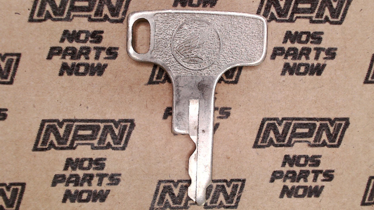 NOS OEM Honda Ignition Switch & Lock Key Ward Cut Double Groove T9927 E