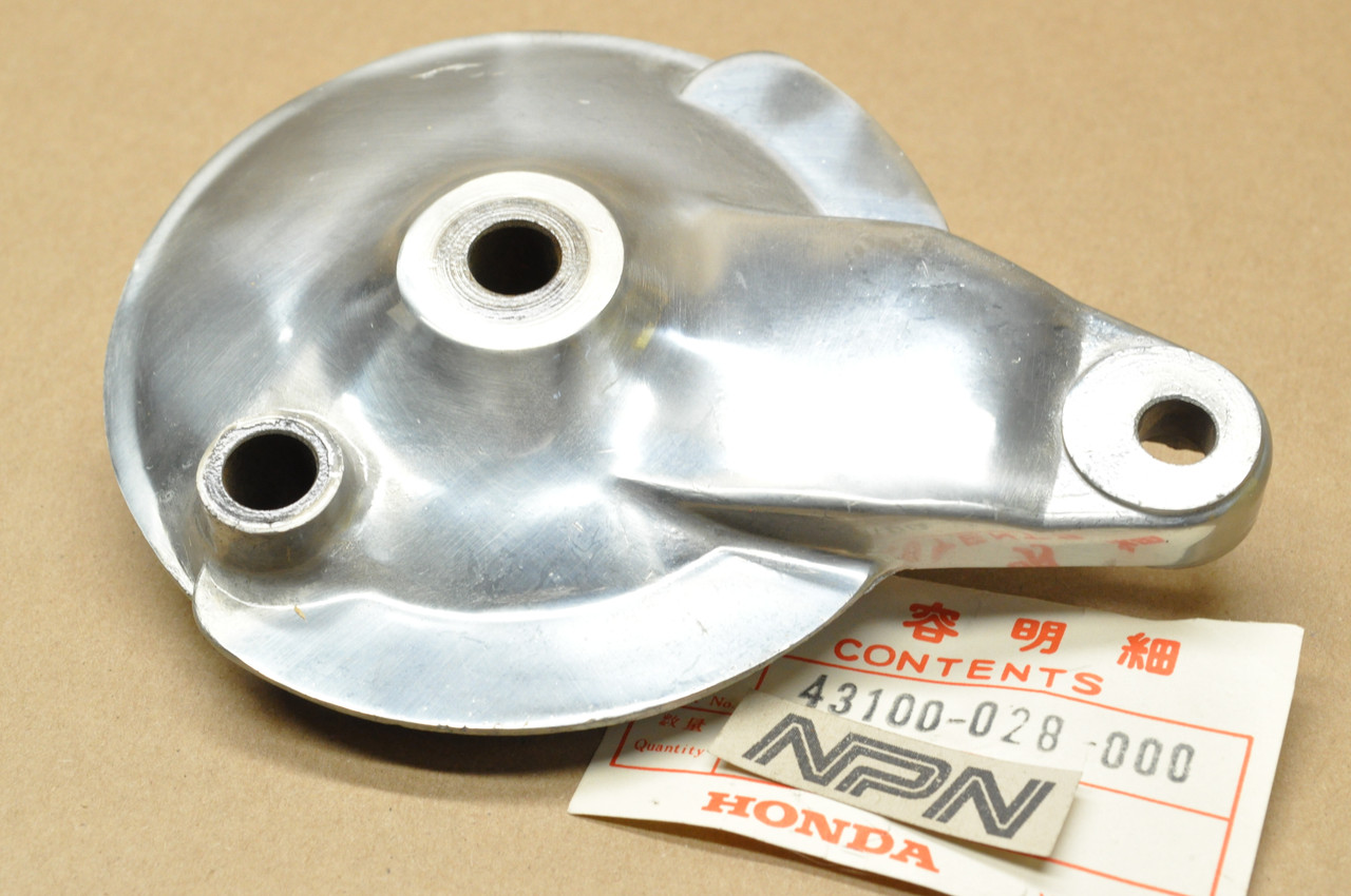 NOS Honda S65 S90 Rear Brake Panel 43100-028-000