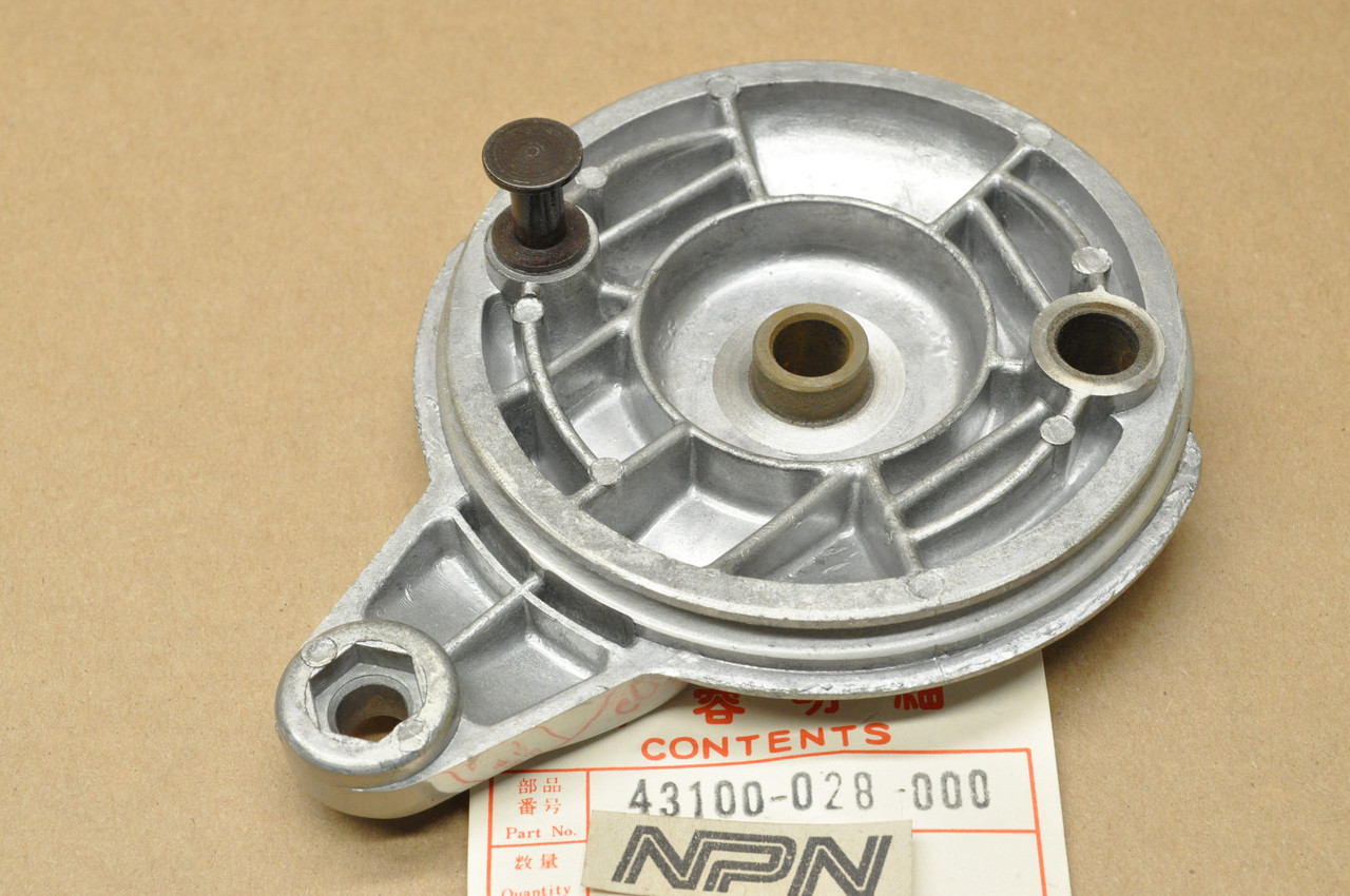 NOS Honda S65 S90 Rear Brake Panel 43100-028-000