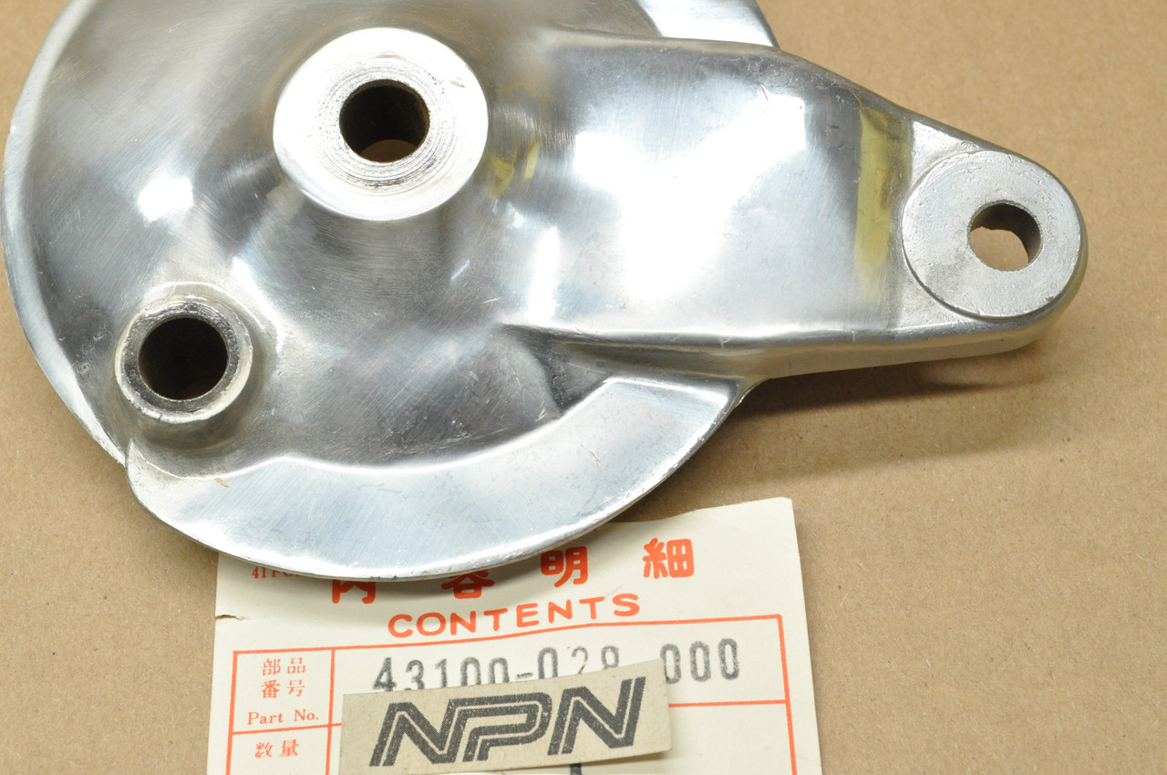 NOS Honda S65 S90 Rear Brake Panel 43100-028-000