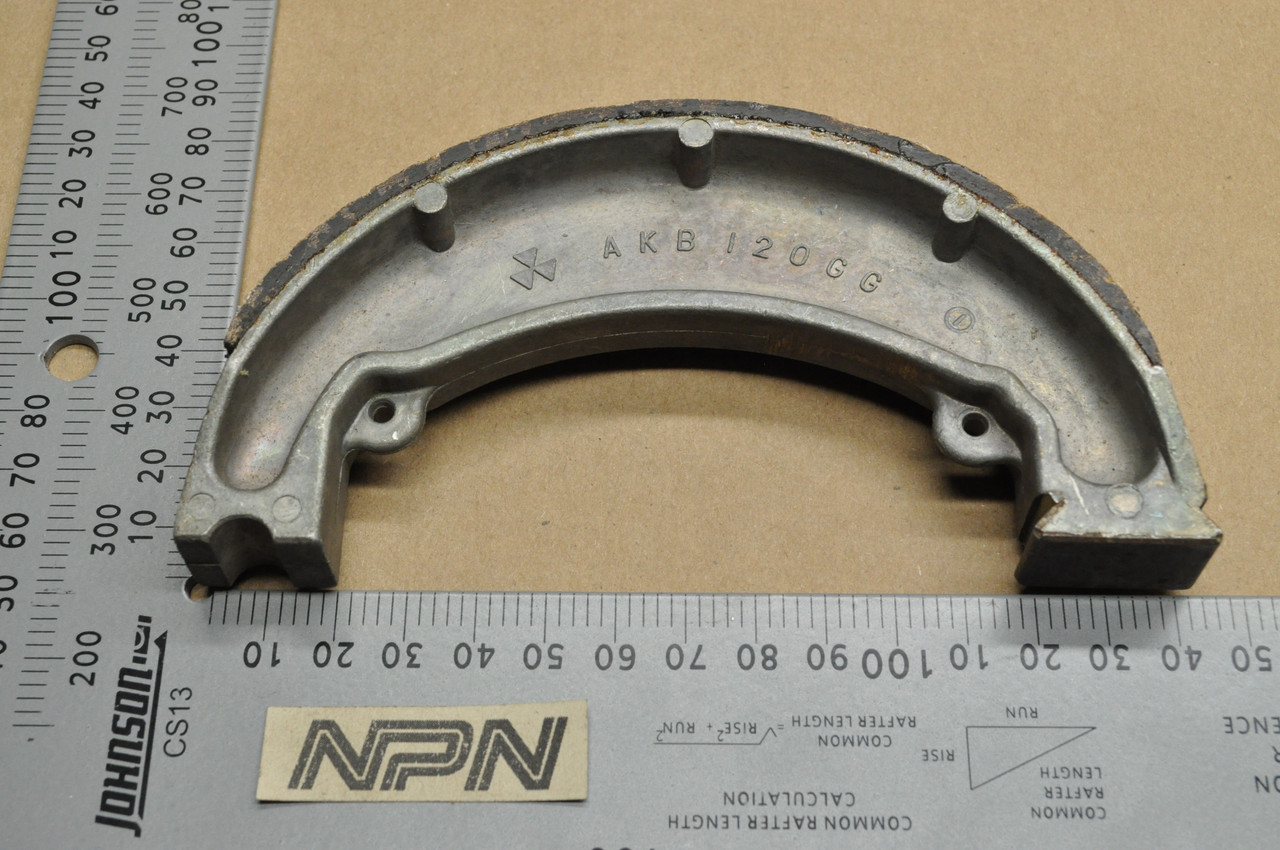 NOS Honda 1981 CR250 R CR450 R Elsinore Rear Brake Shoe Pad Set 43120-KA4-005