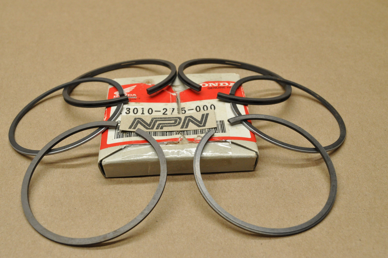 NOS Honda CA77 CB77 CL77 Standard Size Piston Rings for 2 Pistons 13010-275-000