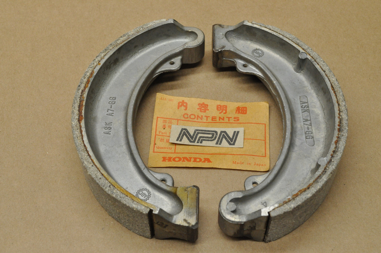 NOS Honda CB350 CB360 CB400 F CJ360 CL350 SL350 Brake Shoe Pad Set 43120-369-670
