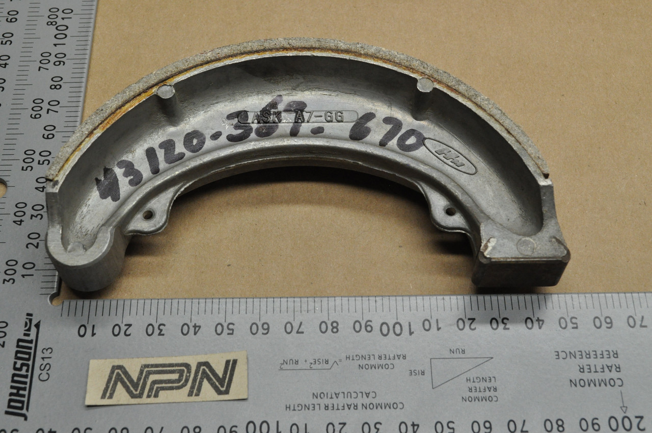 NOS Honda CB350 CB360 CB400 F CJ360 CL350 SL350 Brake Shoe Pad Set 43120-369-670