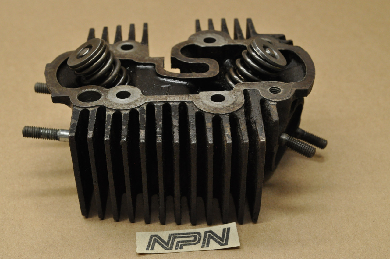 Vintage OEM Honda C100 CA100 C102 CA102 Cylinder Head w/ Valves 12201-001-080