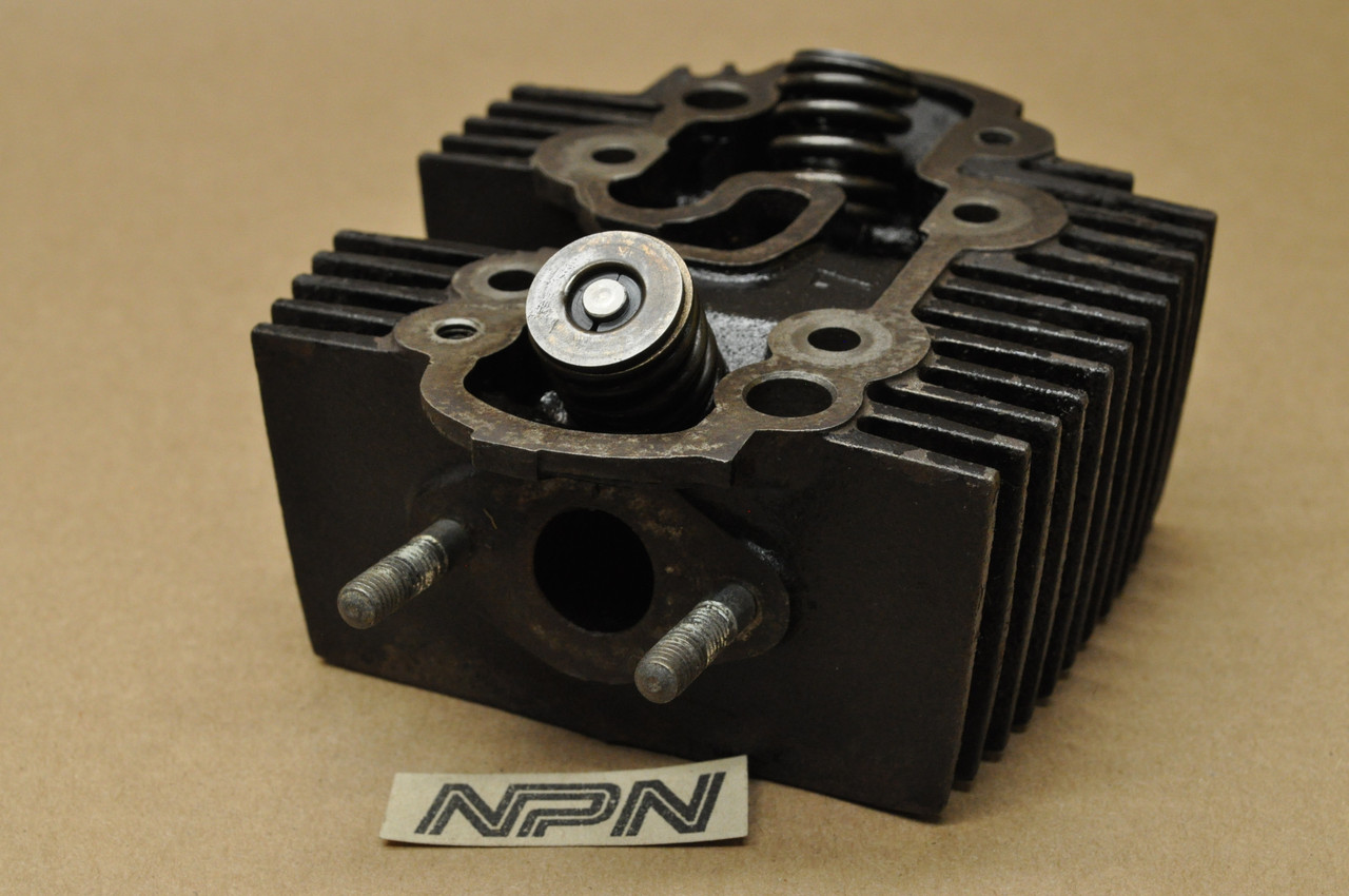 Vintage OEM Honda C100 CA100 C102 CA102 Cylinder Head w/ Valves 12201-001-080