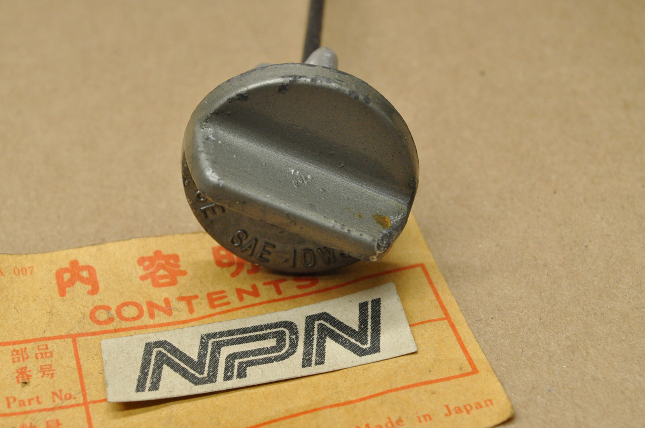 NOS Honda XL250 K0-K2 XL350 K0-K1 Engine Oil Level Dip Stick Gauge 15650-356-000