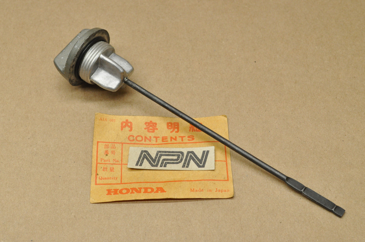 NOS Honda XL250 K0-K2 XL350 K0-K1 Engine Oil Level Dip Stick Gauge 15650-356-000