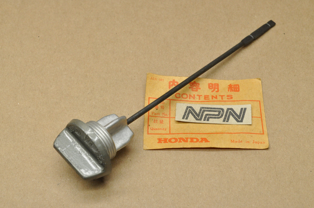 NOS Honda XL250 K0-K2 XL350 K0-K1 Engine Oil Level Dip Stick Gauge 15650-356-000