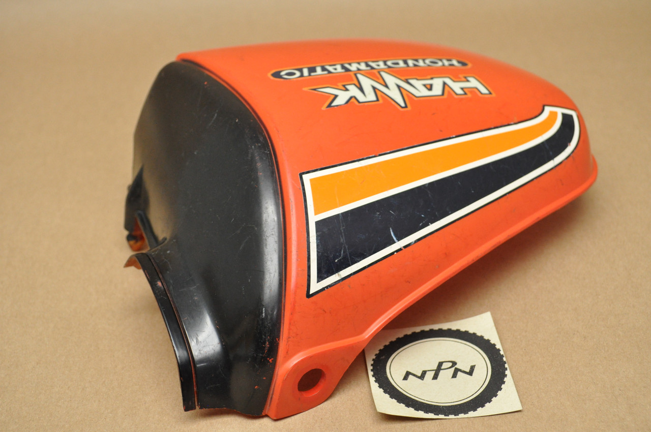Vtg OEM Honda CB400 A CB400T Hawk Hondamatic Right Side Cover 83600-413-000 ZF
