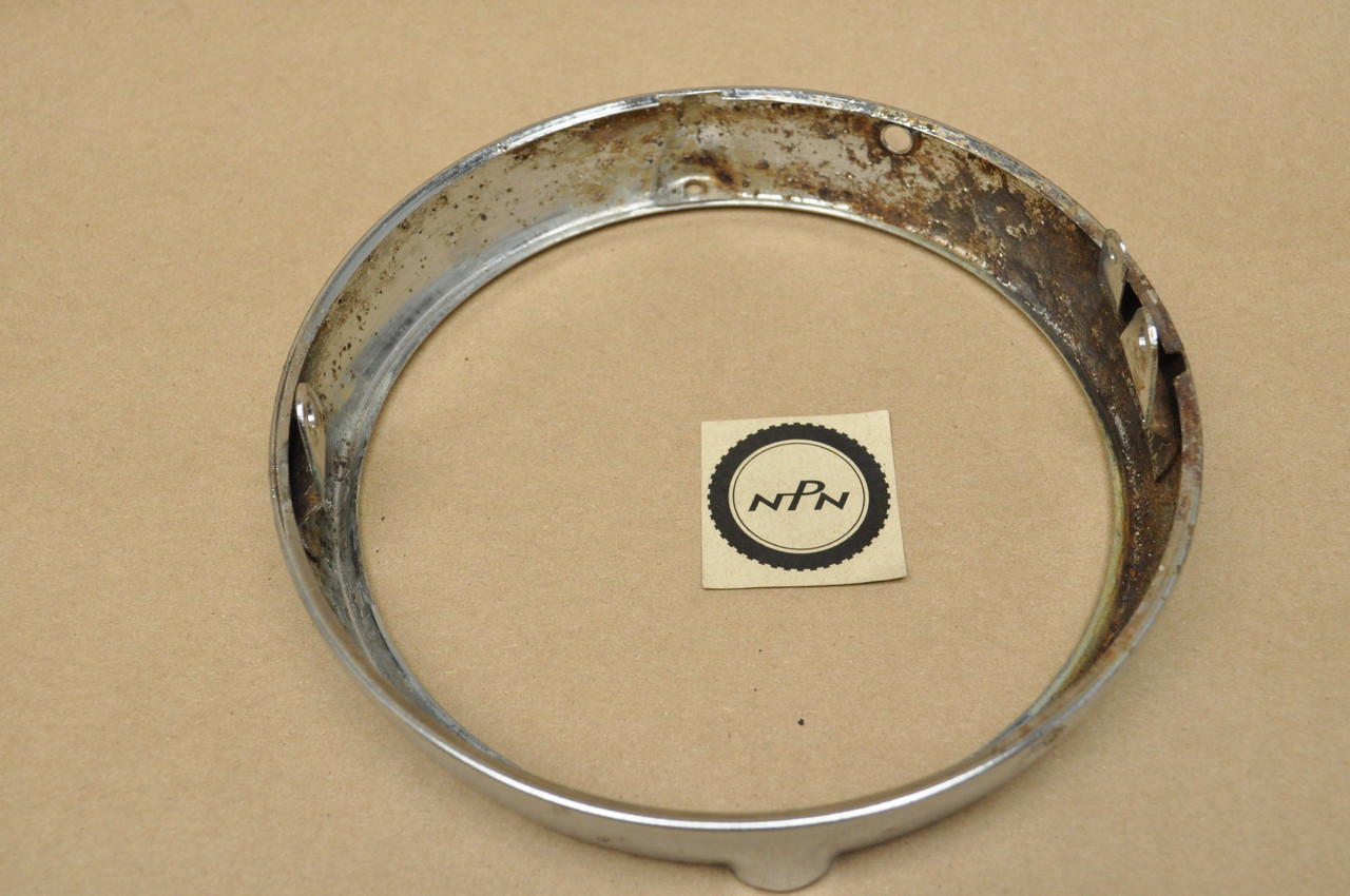 Vintage OEM Honda CB175 K3 CB350 CL175 CL350 Head Light Bezel Ring 33101-286-670