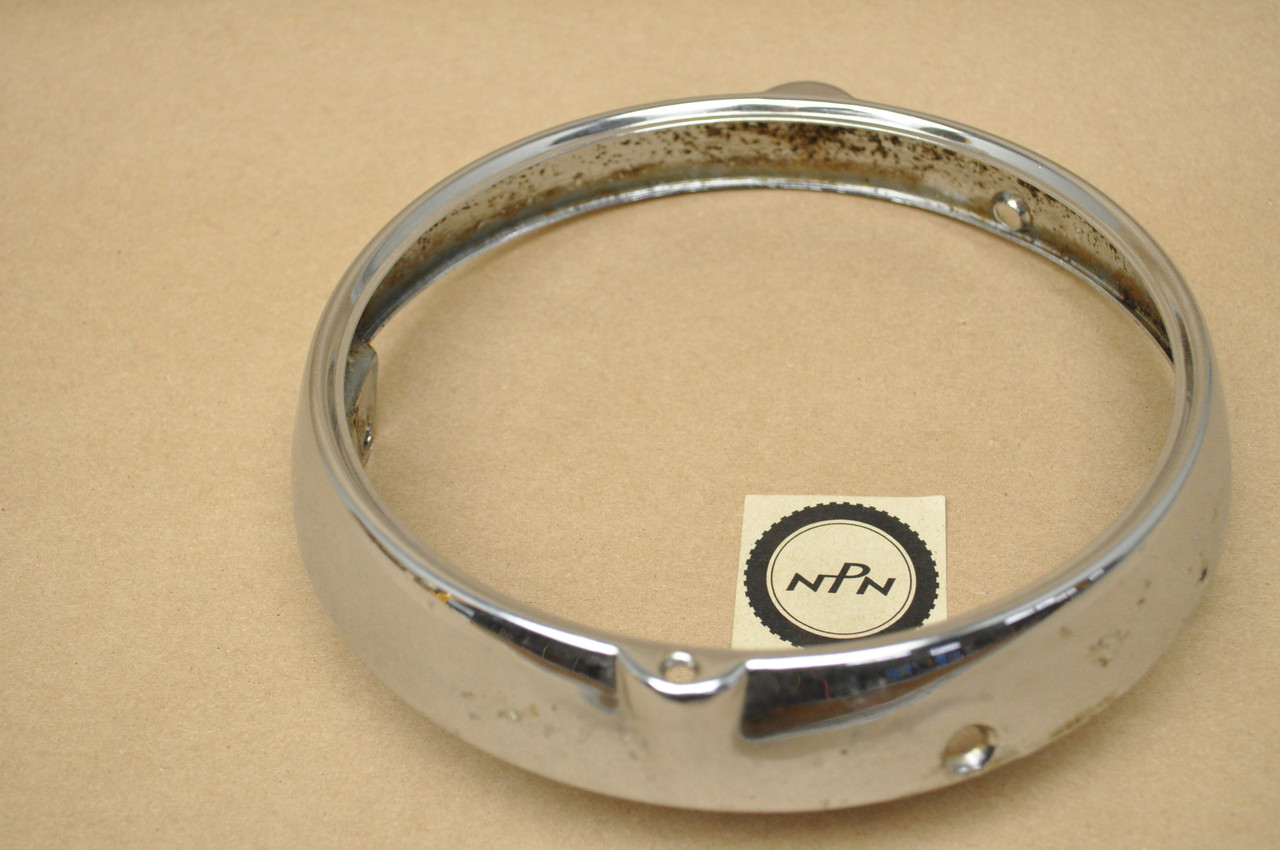Vintage OEM Honda CB175 K3 CB350 CL175 CL350 Head Light Bezel Ring 33101-286-670