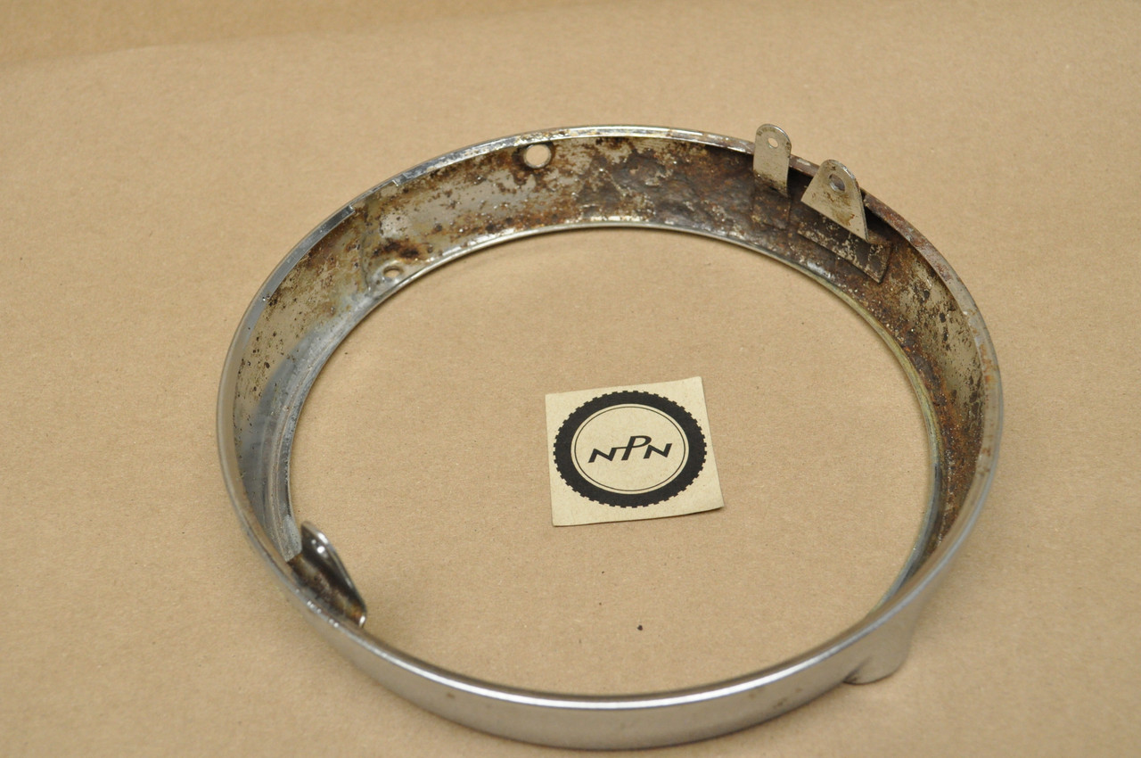 Vintage OEM Honda CB175 K3 CB350 CL175 CL350 Head Light Bezel Ring 33101-286-670