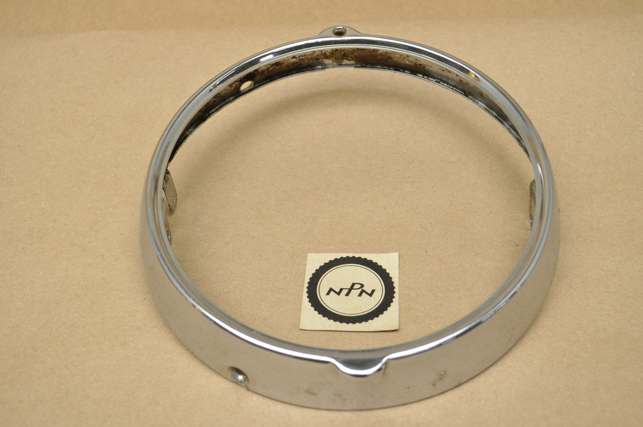 Vintage OEM Honda CB175 K3 CB350 CL175 CL350 Head Light Bezel Ring 33101-286-670