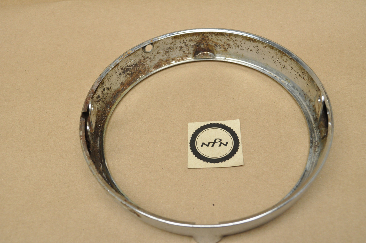 Vintage OEM Honda CB175 K3 CB350 CL175 CL350 Head Light Bezel Ring 33101-286-670