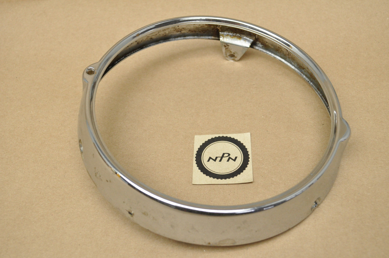 Vintage OEM Honda CB175 K3 CB350 CL175 CL350 Head Light Bezel Ring 33101-286-670