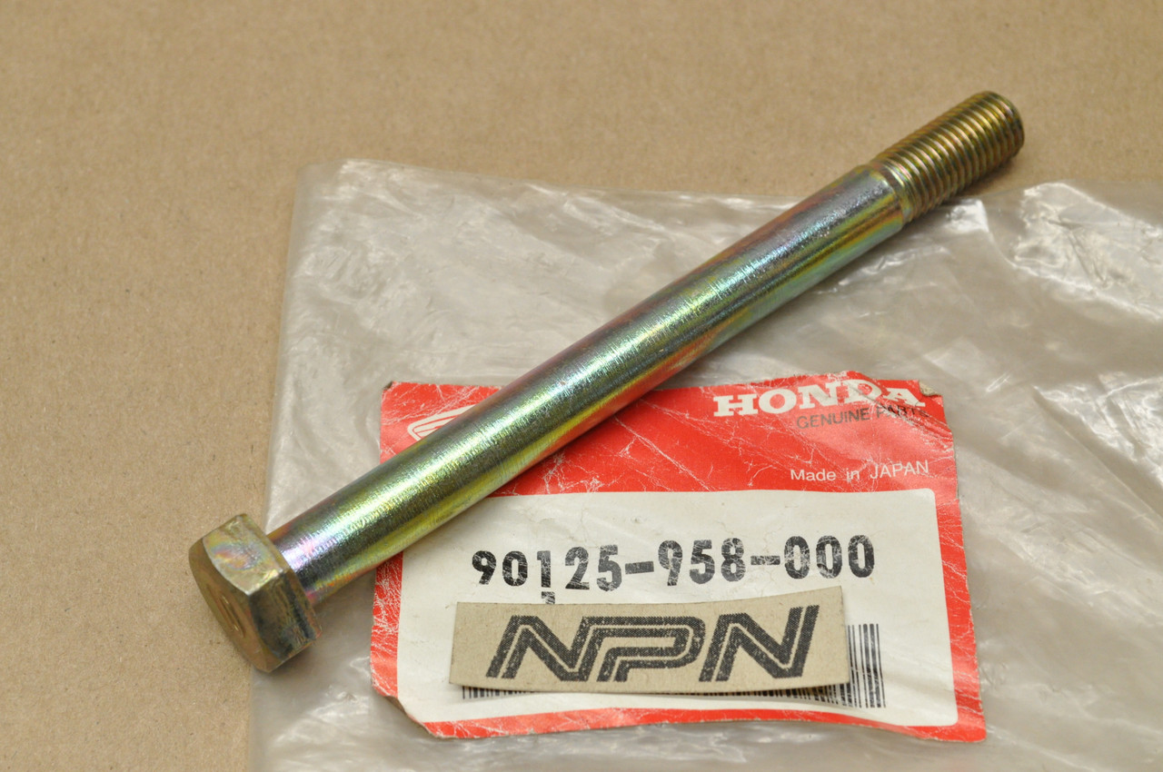 NOS Honda ATC185 ATC200 TRX200 Lower Motor Mount Bolt 10x115 90125-958-000