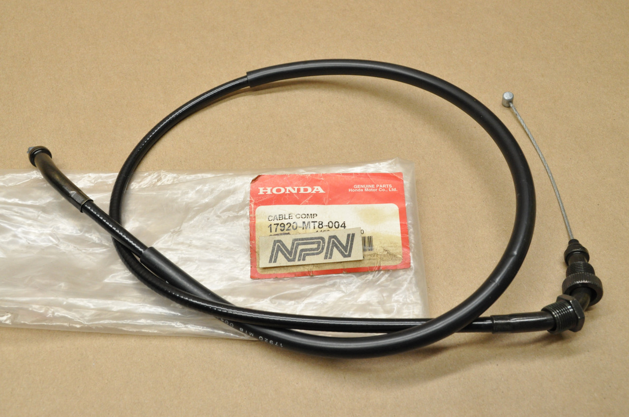 NOS Honda 1990-2000 GL1500 A GL1500SE Gold Wing Throttle Cable 17920-MT8-004