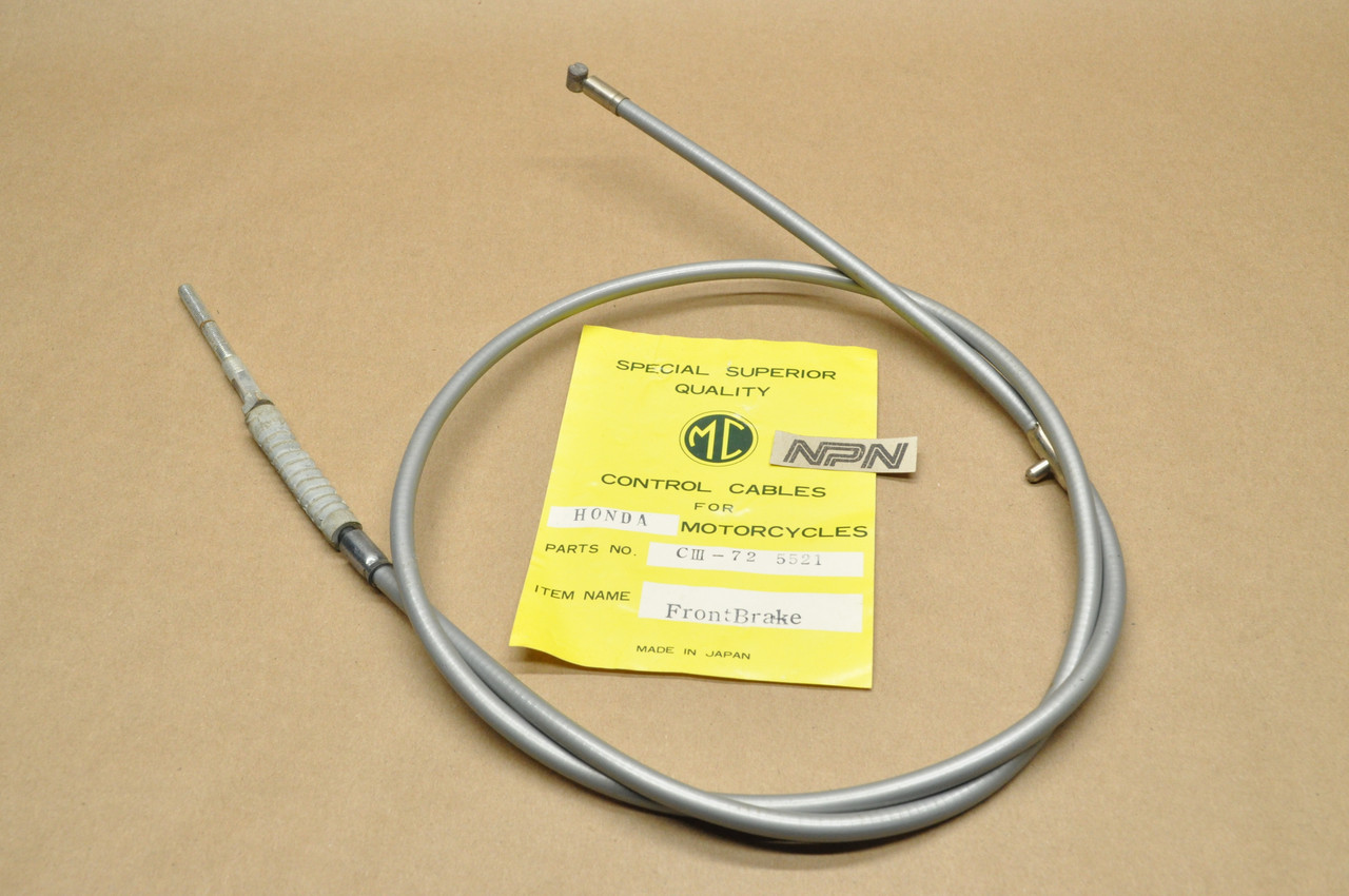 NOS Honda CL77 CL72 Scrambler MC Front Brake Cable 45450-273-010