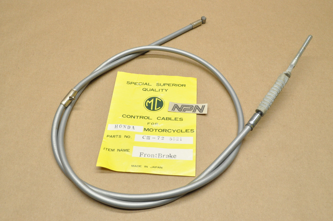 NOS Honda CL77 CL72 Scrambler MC Front Brake Cable 45450-273-010