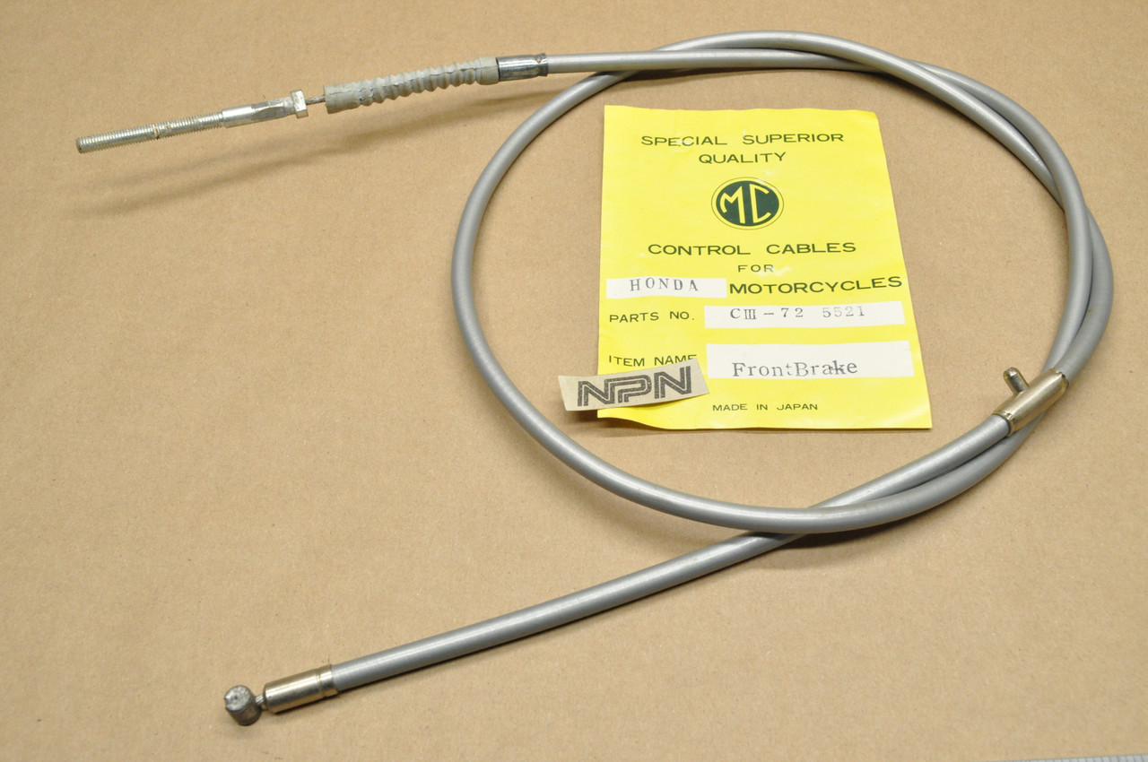 NOS Honda CL77 CL72 Scrambler MC Front Brake Cable 45450-273-010