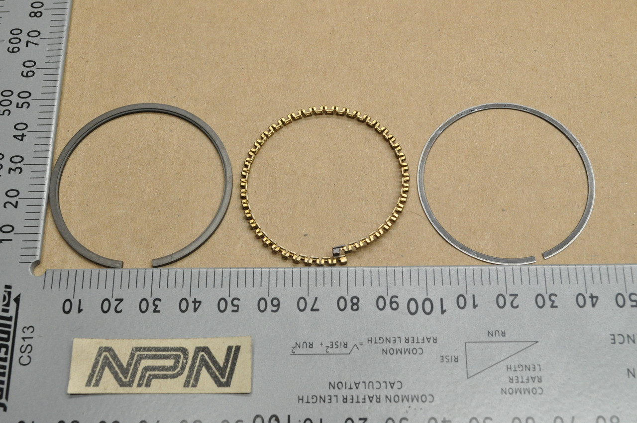 NOS Honda BF2 EM650 EX650 F200 G100 HR17 .75 Oversize Piston Rings 130D1-896-003