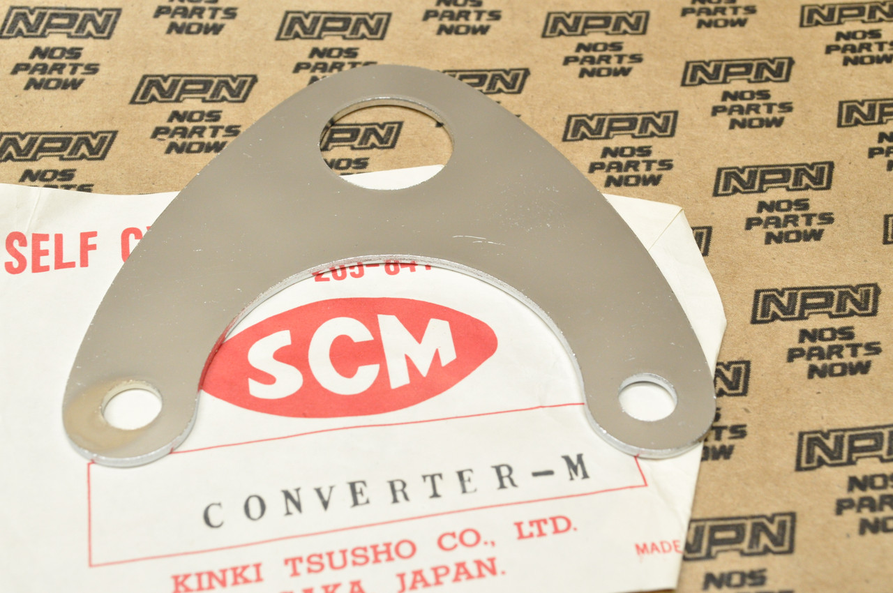 NOS Honda CB350 CL350 CB175 CL175 Chrome Ignition Switch Plate