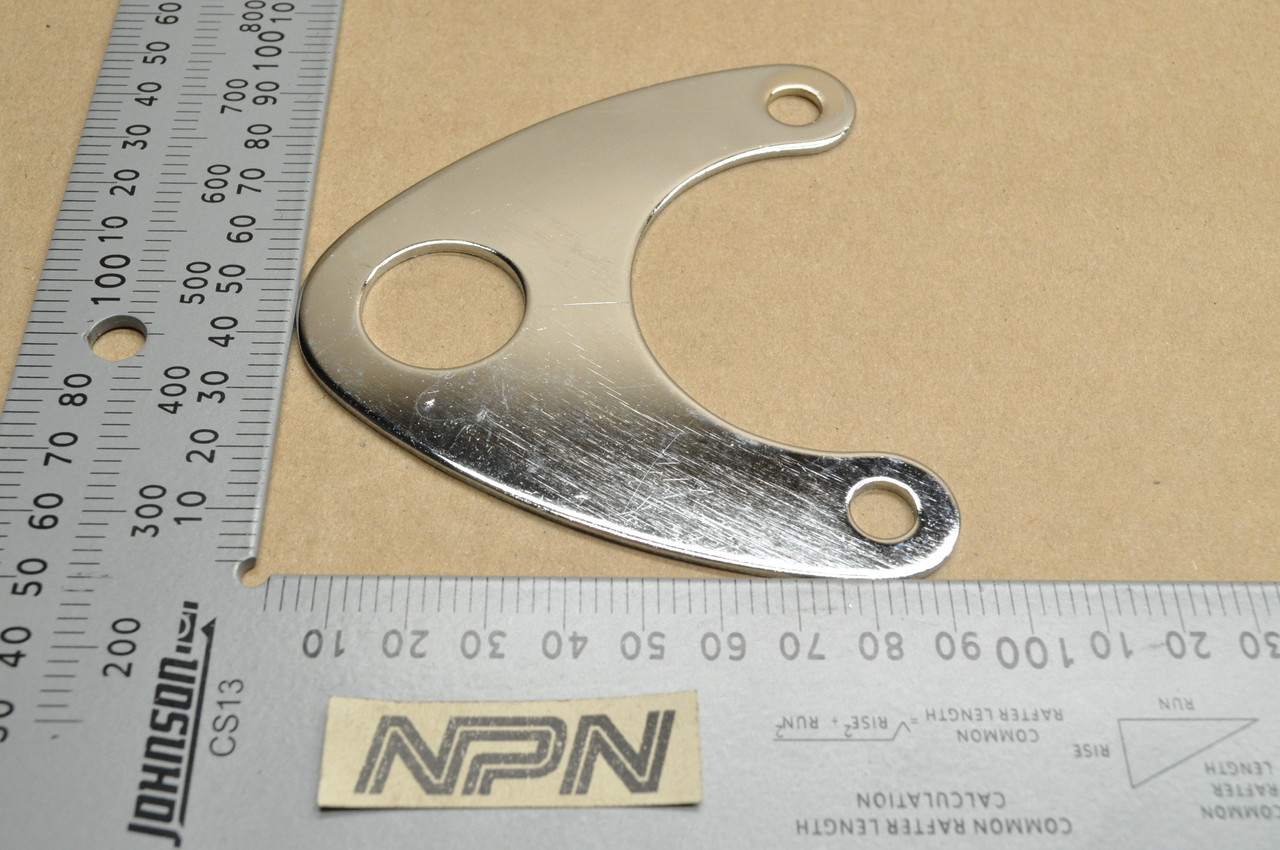 NOS Honda CB350 CL350 CB175 CL175 Chrome Ignition Switch Plate