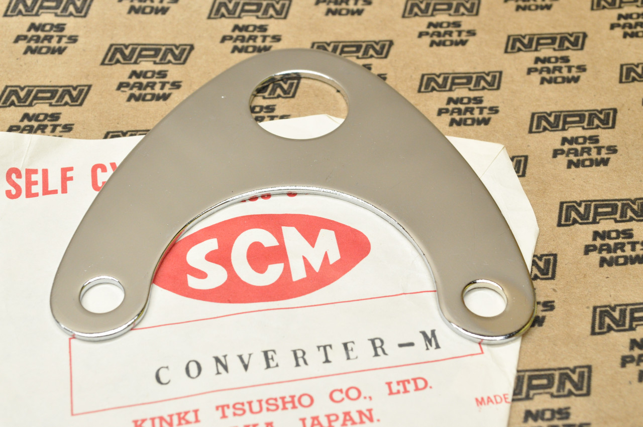 NOS Honda CB350 CL350 CB175 CL175 Chrome Ignition Switch Plate