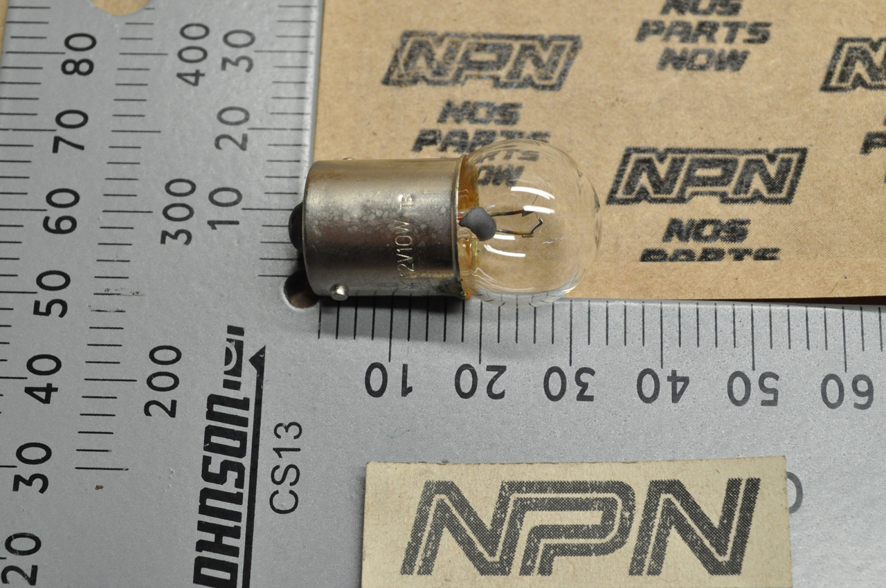 NOS Honda CB125 CH125 CH250 Stanley Turn Signal Light Bulb 12V 10W 34905-284-003