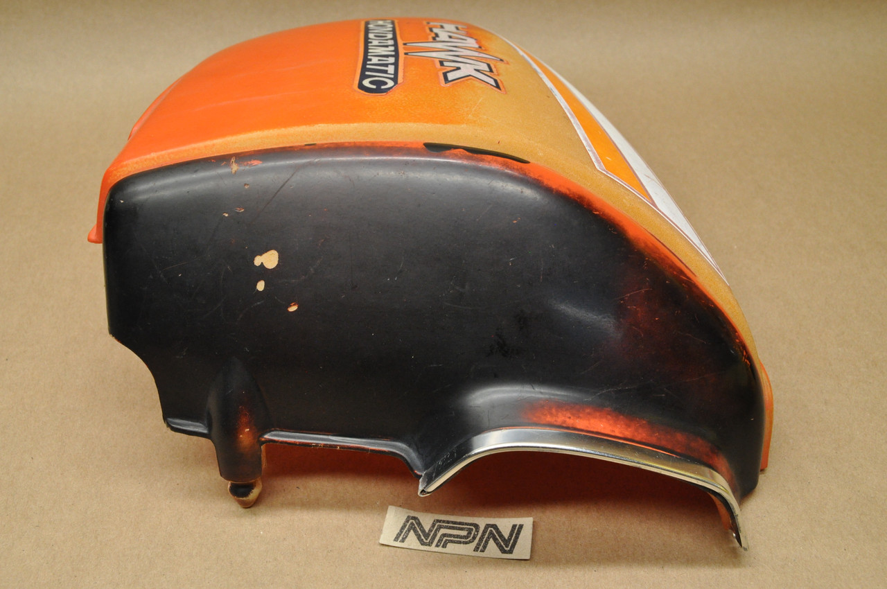 Vtg OEM Honda CB400T CB400 A Hawk Hondamatic Right Side Cover 83600-413-000 ZF