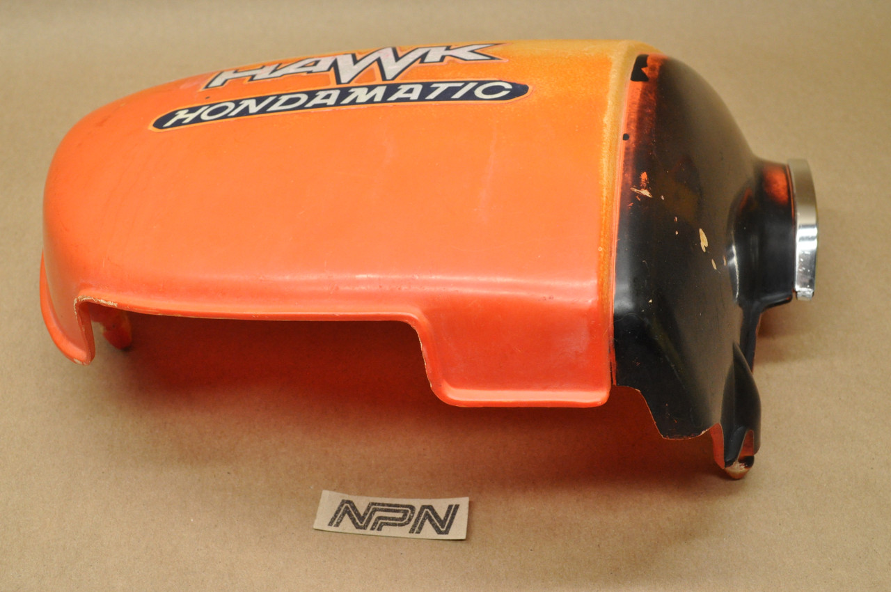 Vtg OEM Honda CB400T CB400 A Hawk Hondamatic Right Side Cover 83600-413-000 ZF