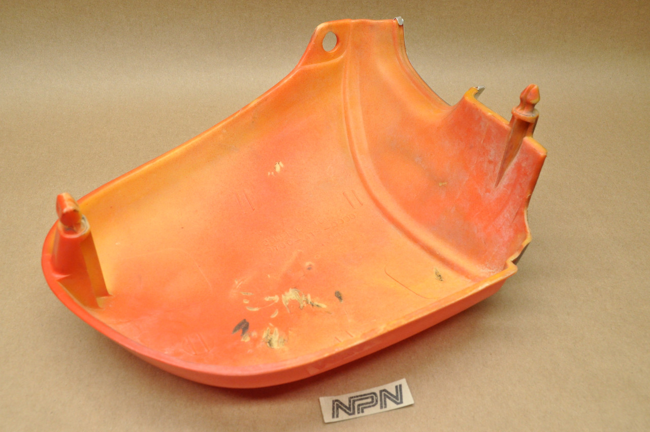 Vtg OEM Honda 1978 CB400T CB400 A Hawk Red Left Side Cover 83700-413-000 ZF