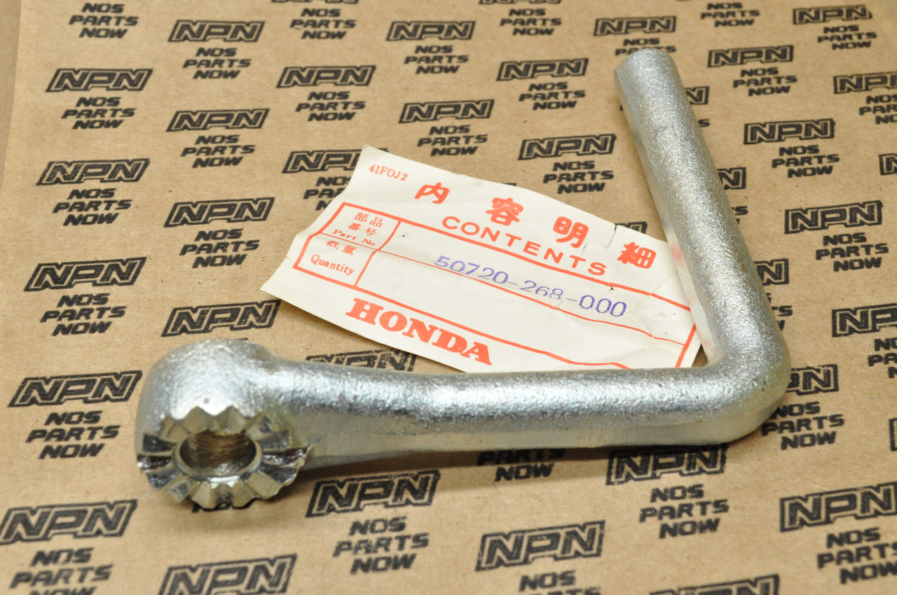 NOS Honda CB77 CB72 Left Foot Rest Peg Pillion Bar 50720-268-000
