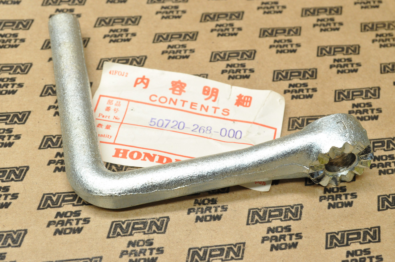 NOS Honda CB77 CB72 Left Foot Rest Peg Pillion Bar 50720-268-000