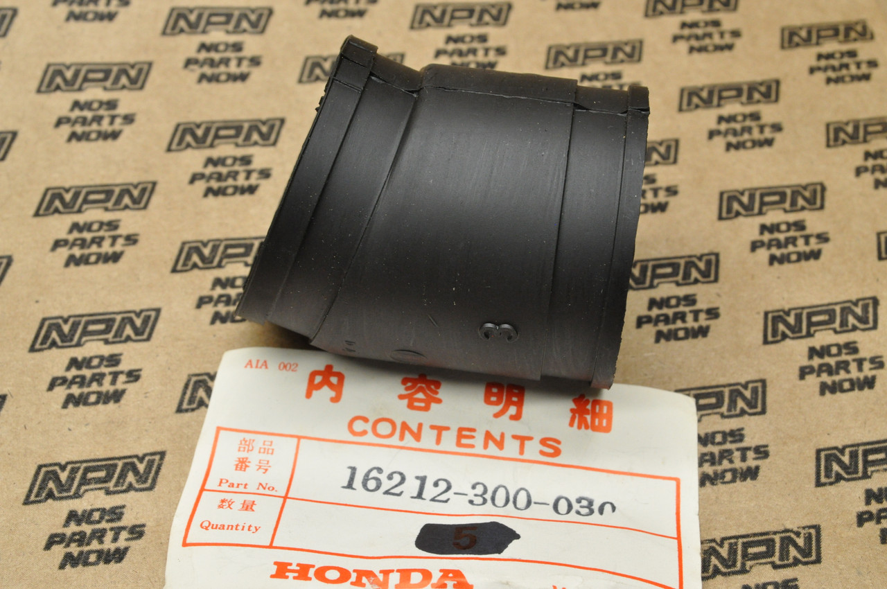 NOS Honda 1975-76 CB750F CB750 K1-1976 Carburetor Insulator Boot B 16212-300-030
