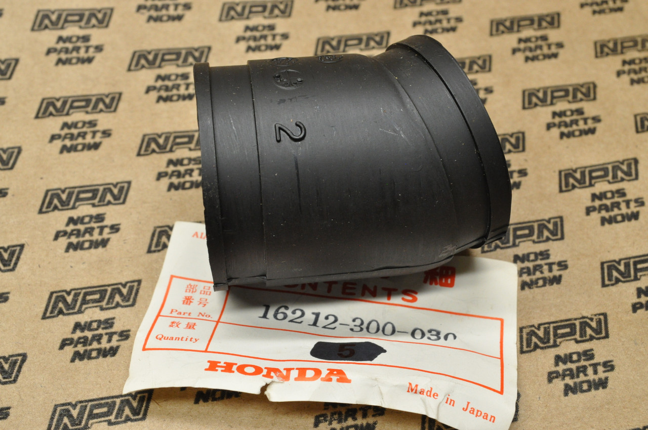 NOS Honda 1975-76 CB750F CB750 K1-1976 Carburetor Insulator Boot B 16212-300-030