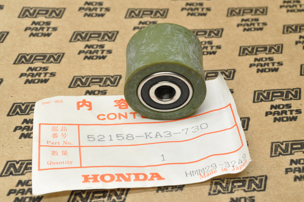 NOS Honda ATC250 R 1984 CR125 R CR250 R CR500 Chain Tension Roller 52158-KA3-730