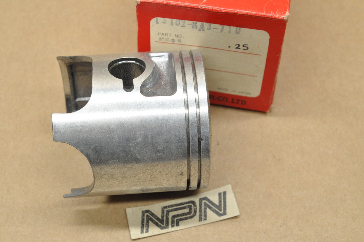 NOS Honda 1983 CR125 R Piston .25 Oversize 13102-KA3-710