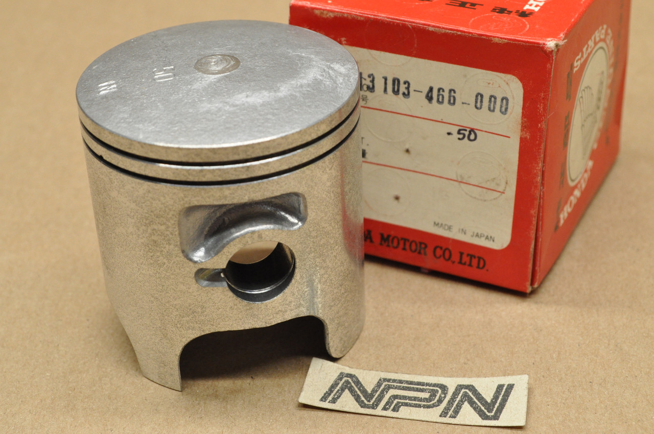 NOS Honda 1980 CR125 R Elsinore Piston .50 Oversize 13103-466-000