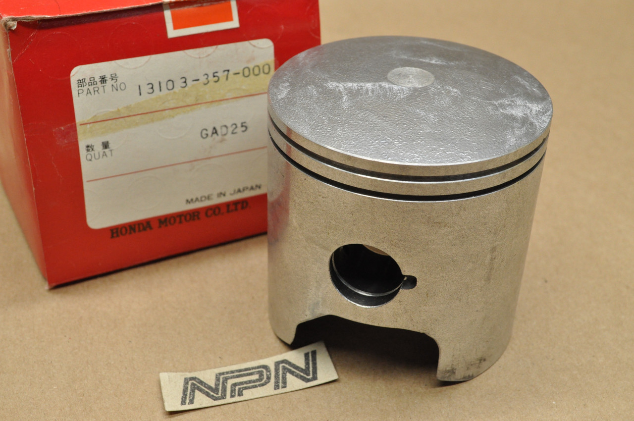 NOS Honda 1973 CR250 M K0 Elsinore Piston .50 Oversize 13103-357-000