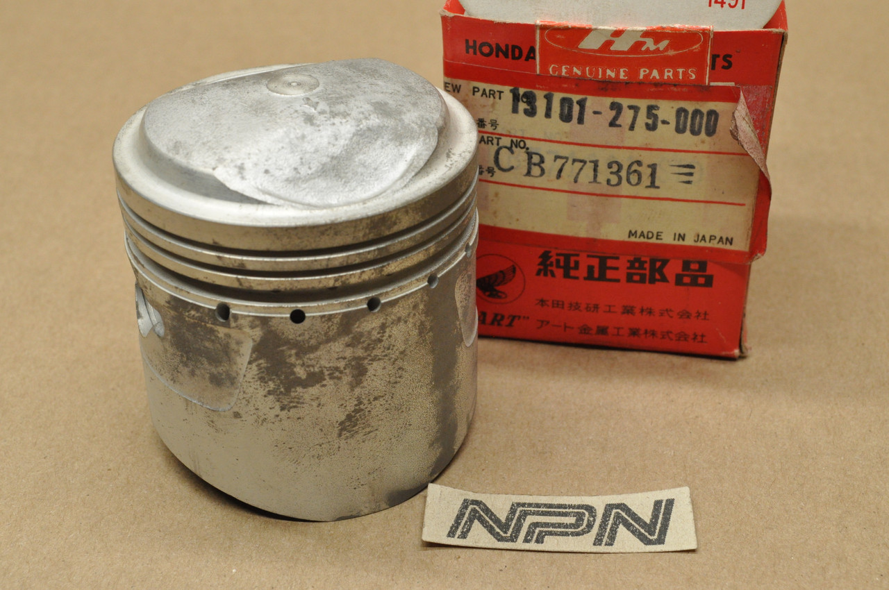 NOS Honda CB77 Standard Size Piston 13101-275-000