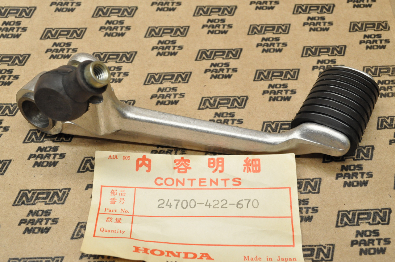 NOS Honda 1979-82 CBX Super Sport Gear Shift Change Lever Pedal 24700-422-670