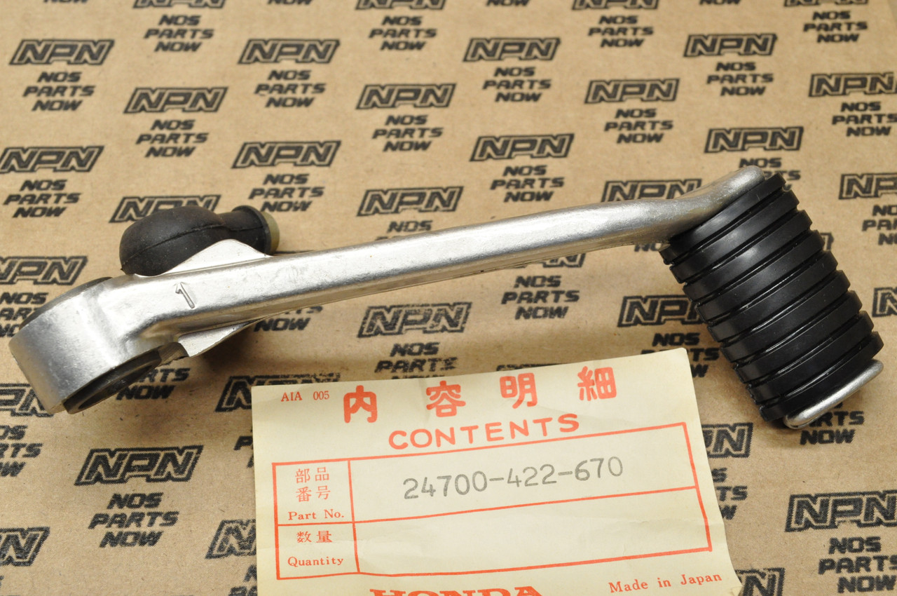 NOS Honda 1979-82 CBX Super Sport Gear Shift Change Lever Pedal 24700-422-670
