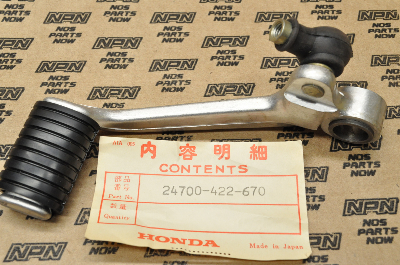 NOS Honda 1979-82 CBX Super Sport Gear Shift Change Lever Pedal 24700-422-670