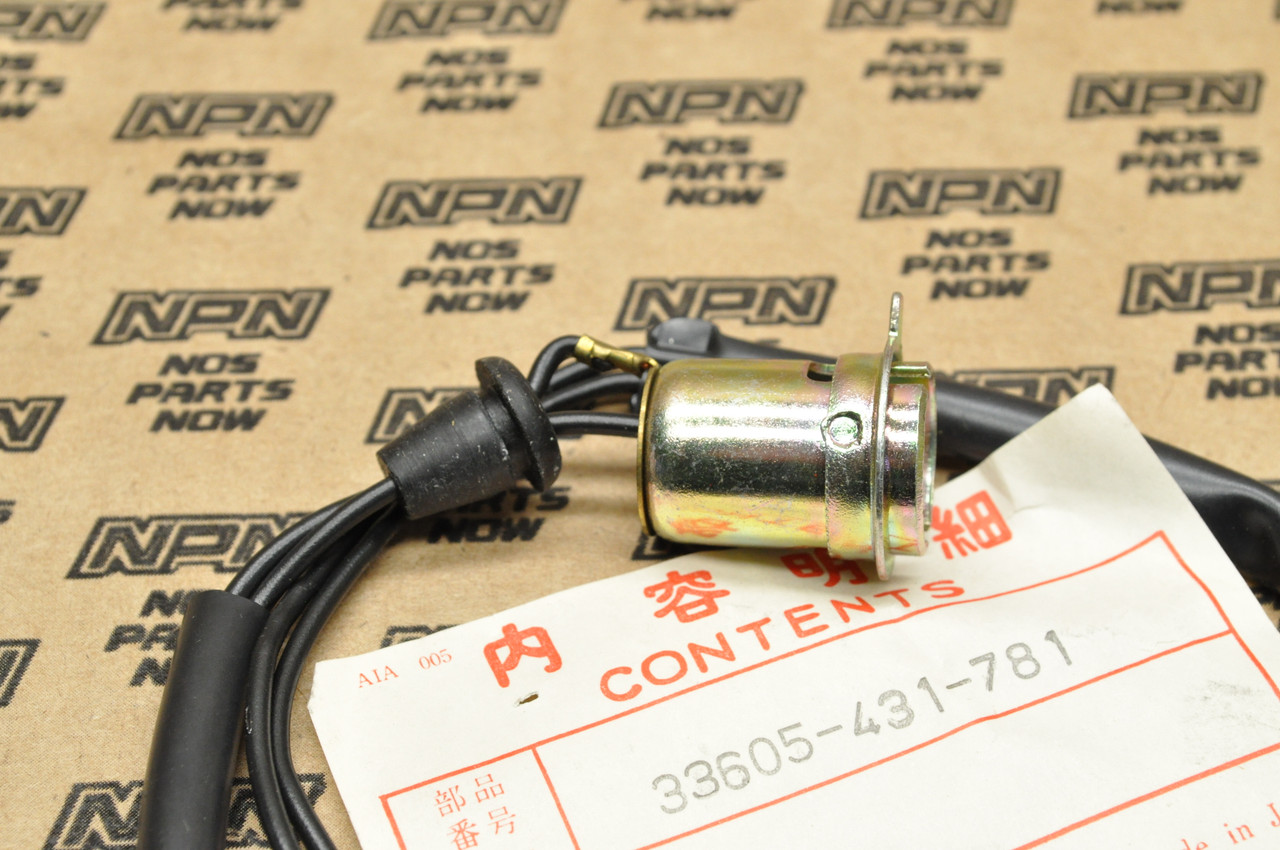 NOS Honda CB650 CB750 CB900 GL1000 GL1100 Turn Signal Wire Socket 33605-431-781