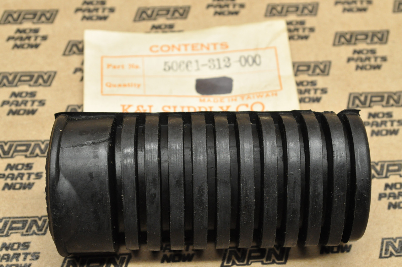 NOS Honda SL175 SL350 SL70 Z50 NC50 K&L Foot Peg Rest Step Rubber 50661-312-000