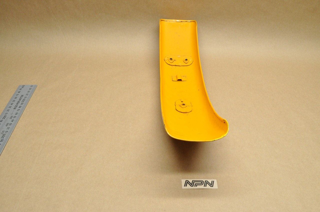 Vintage OEM Honda SL70 Summer Yellow Front Fender Mud Guard 61100-118-000 CC