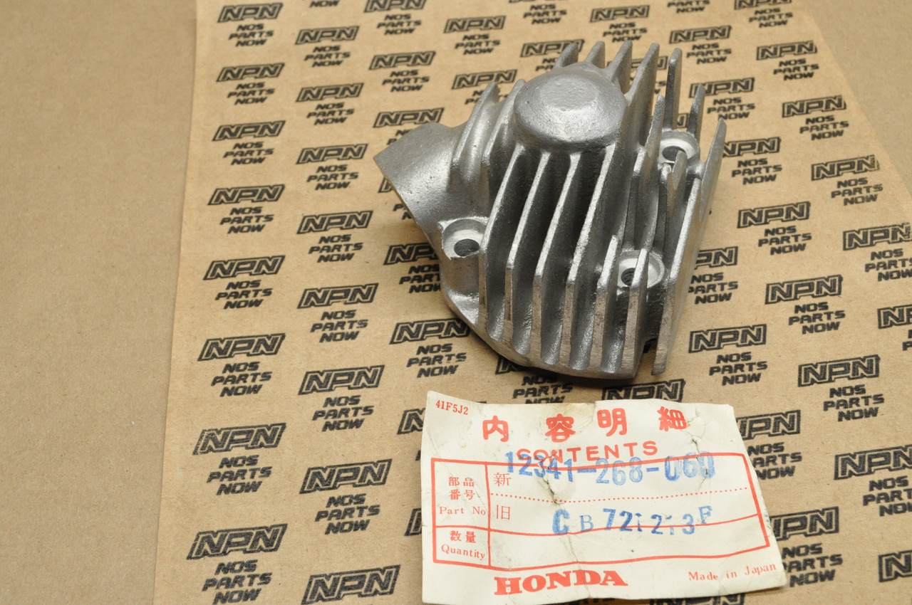 NOS Honda CB72 CB77 Left Cylinder Head Side Cover 12341-268-060