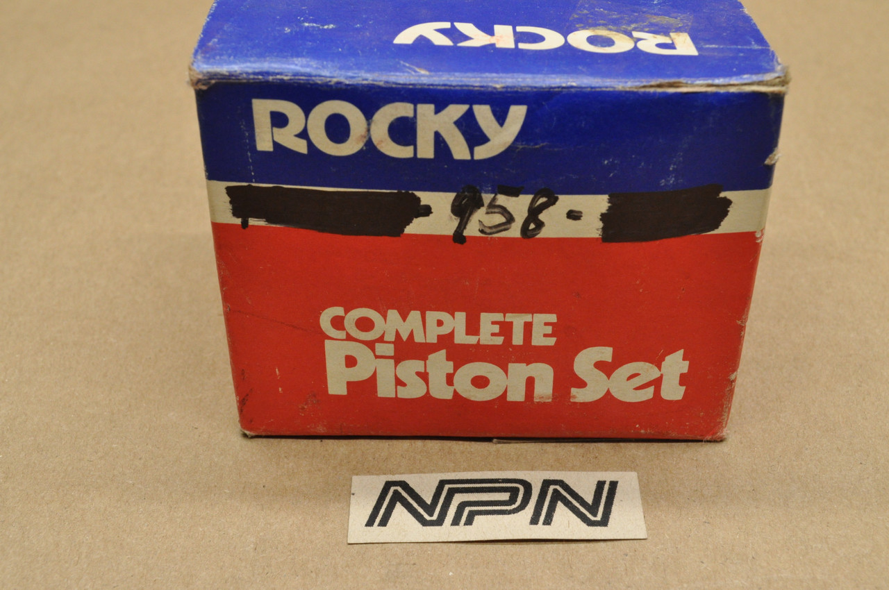 NOS Honda ATC185 Rocky Big Bore 4.00 Oversize Piston & Rings Set 05-6594